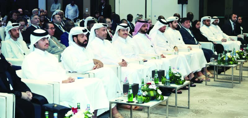 Rows of attendees seated at the inaugural ESG Qatar conference in 2024.